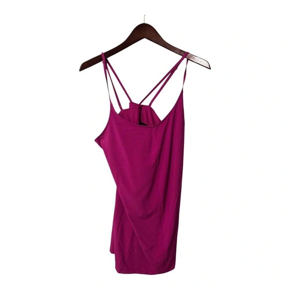 ⚡️ NWT Columbia Pleasant Creek Stretch Active Dress w/ Built in Shorts Pink XL - Picture 10 of 11